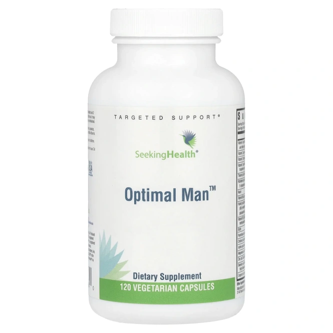 Seeking Health, Optimal Man, 120 вегетарианских капсул