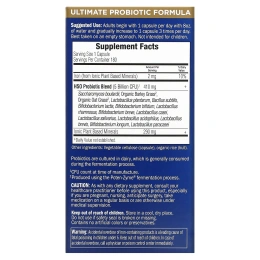 Garden of Life, Основная защита, Ультра, лучшая пробиотическая формула, 180  растительных капсул UltraZorbe