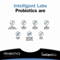 Intelligent Labs, пробиотики и пребиотики, 60 вегетарианских капсул