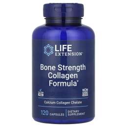 Life Extension, Bone Strength Formula With KoAct, состав для укрепления костей с комплексом KoAct, 120 капсул