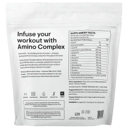 Thorne, аминокислотный комплекс, со вкусом лимона, 30 пакетиков по 7,8 г (0,28 унции)