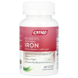CATALO, Женское вегетарианское железо, 60 вегетарианских капсул