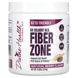Divine Health, Dr. Coliber MD Fiber Zone, натуральные ягоды, 270 г (9,52 унции)