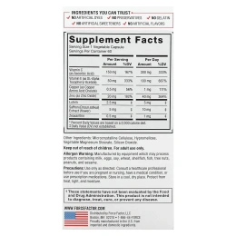 Force Factor, Комплексное средство для здоровья глаз, улучшенная формула с витаминами и минералами, 60 растительных капсул