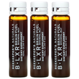 Beekeeper's Naturals, B. LXR Brain Fuel, 3 Vials, 0.35 fl oz  (10 ml) Each