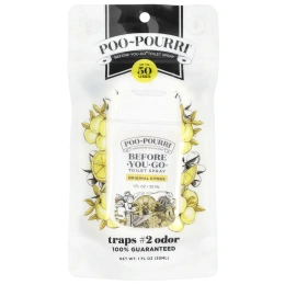 Poo-Pourri, Спрей для туалета Before-You-Go®, оригинальный цитрус, 30 мл (1 жидк. Унция)