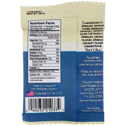 Matt's Munchies, Банан, кокос, 12 пакетов, 1 унц. (28 г) каждый