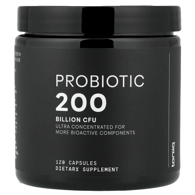 Toniiq, Probiotic 200, 120 капсул