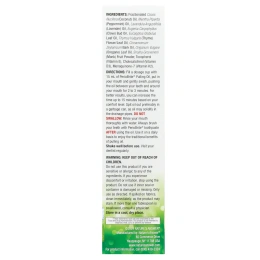 Nature's Answer, PerioBrite кокосовое масло для вытягивания со скребком для зубов и языка, холодная мята, 240 мл (8 жидк. унц.)