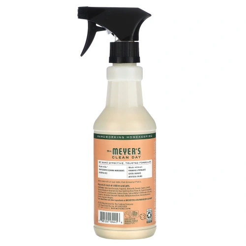 Mrs. Meyers Clean Day, Средство для очищения различного рода поверхностей, с запахом герани, 16 жидких унций (473 мл)