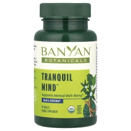 Banyan Botanicals, Tranquil Mind ™, 90 таблеток