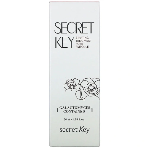 Secret Key, Starting Treatment Rose Ampoule, ампулы для ухода за кожей, 50 мл (1,69 жидк. унции)