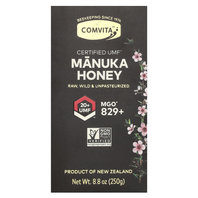Comvita, мед манука, UMF 20+, 250 г (8,8 унции)