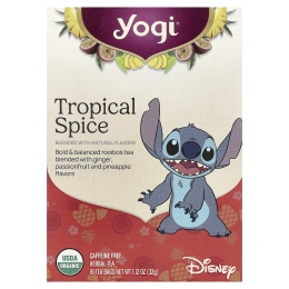 Yogi Tea, травяной чай, тропические пряности, без кофеина, 16 чайных пакетиков, 32 г (1,12 унции)
