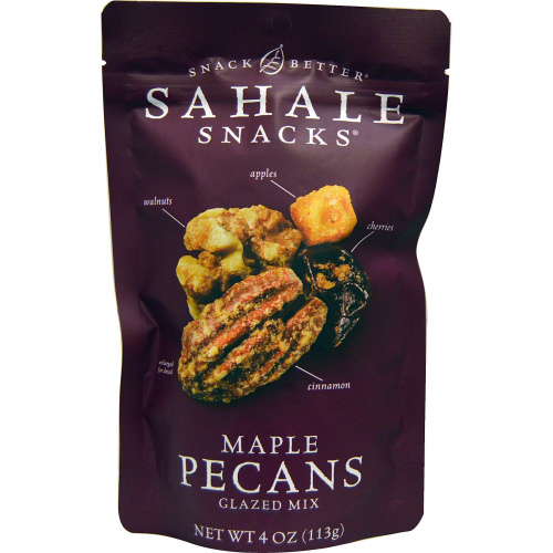 Sahale Snacks, Глазированная смесь с кленовым пеканом, 4 унции (113 г)
