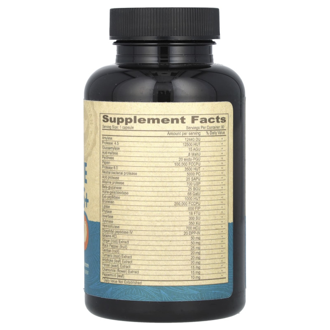 Deva, Веганские пищеварительные ферменты, 90 веганских капсул