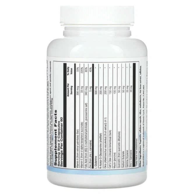 Nutra BioGenesis, Восстановление желудочно-кишечного тракта, 120 капсул