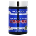 ALLMAX, Essentials, ашваганда KSM-66, 600 мг, 60 растительных капсул (300 мг на капсулу)