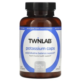 TwinLab, Калий (99 мг) 180 капсул