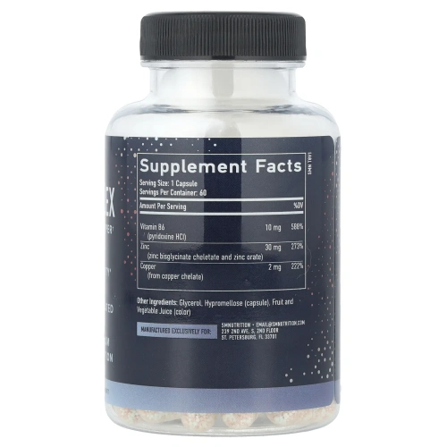 SMNutrition, Zinc Complex, 60 капсул