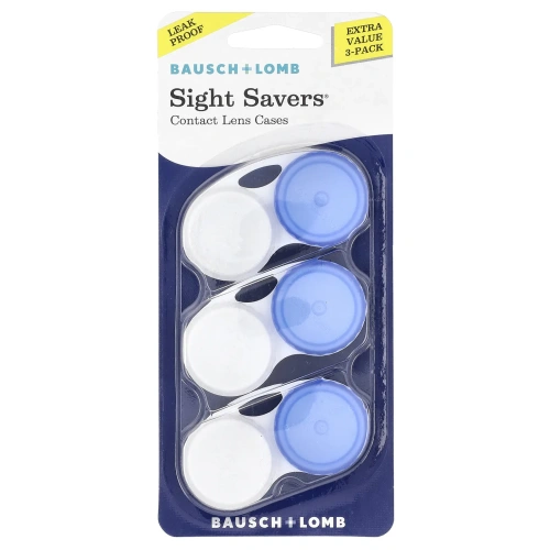 Sight Savers, Sight Savers, футляры для контактных линз, 3 шт.
