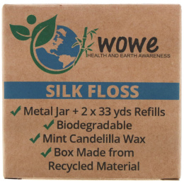 Wowe, Silk Floss, Metal Jar +  2 Refills