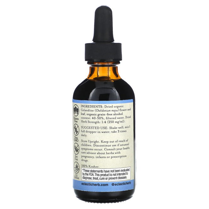 Eclectic Institute, Натуральный чистотел, 2 жидких унции (60 мл)