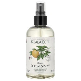 Koala Eco, натуральный спрей для помещений, эфирное масло, австралийский розовый грейпфрут и перечная мята, 250 мл (8,4 жидк. унции)