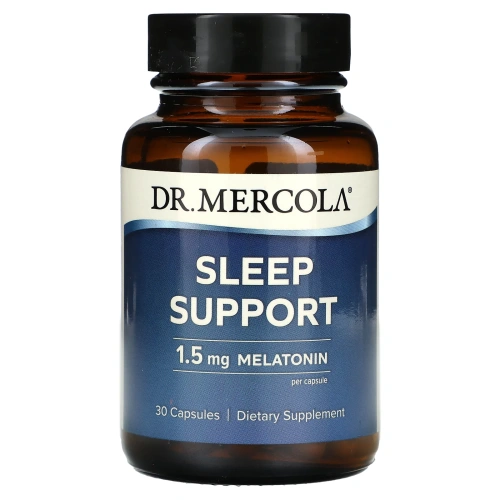 Dr. Mercola, средство для улучшения сна, 1,5 мг, 30 капсул