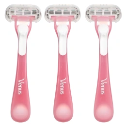 Gillette, Venus, SkinElixir, для чувствительной кожи, 3 одноразовые бритвы