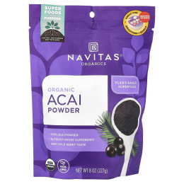 Navitas Organics, Органический порошок асаи, 8 унций (227 г)