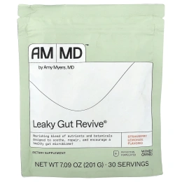 Amy Myers MD, Leaky Gut Revive®, со вкусом клубничного лимонада, 201 г (7,09 унции)