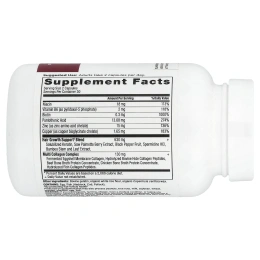 Ancient Nutrition, средство для роста волос с коллагеном, 60 капсул