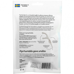 The Humble Co., 2-In-1 Floss Picks, Mint Flavor,  50 Picks