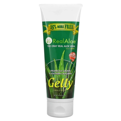 Real Aloe Inc., Гель без запаха, 8 унций (230 мл)