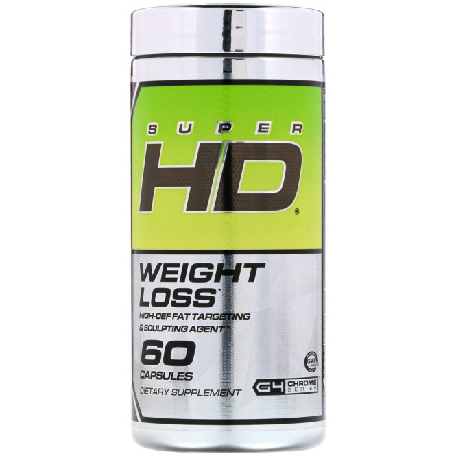 Cellucor, Super HD, потеря веса, 60 капсул
