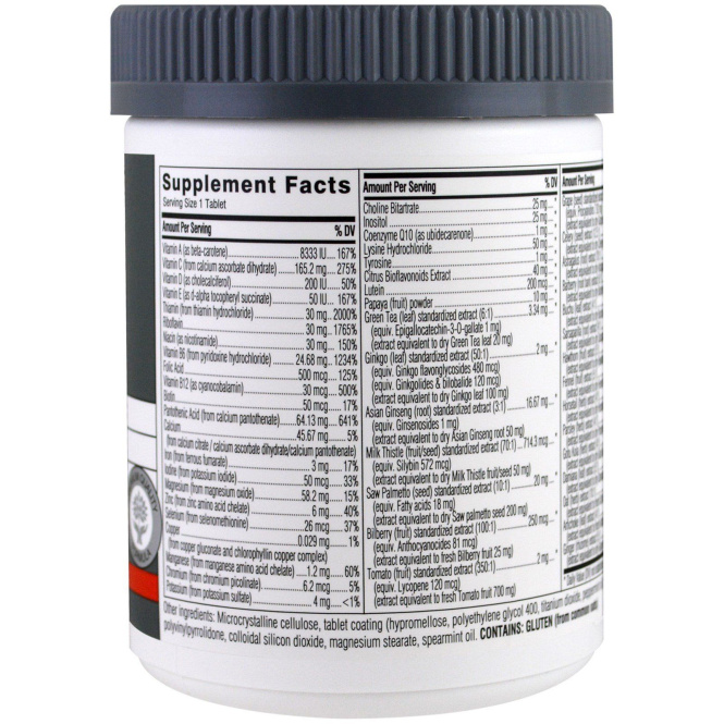 Swisse, Мультивитамины Mens Ultivite, мужское здоровье, 120 таблеток