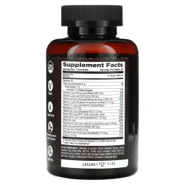 YumVs, Органические жевательные мармеладки Strong Earth, мультивитамины, ягоды, 90 жевательных таблеток