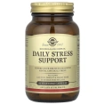 Solgar, Daily Stress Support, родиола и комплекс витаминов группы B, 60 растительных капсул
