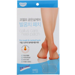 Koelf, Callus Care Heel Patch, 3 Pairs