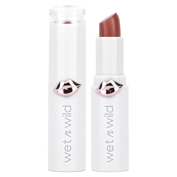 wet n wild, MegaLast, блестящая губная помада, 111428 без одежды, 3,3 г (0,11 унции)