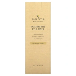 Tree To Tub, шампунь для густоты волос, с биотином и кофеином, для придания объема и восстановления тонких волос и чувствительной кожи головы, чайное дерево, 250 мл (8,5 жидк. унции)