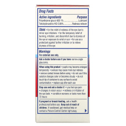 Visine, Red Eye, Hydrating Comfort, Lubricant/Redness Reliever Eye Drops, 1/2 fl oz (15 ml)