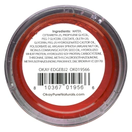 Okay Pure Naturals, Polished Edges, с черным ямайским касторовым маслом, 59 мл (2 унции)