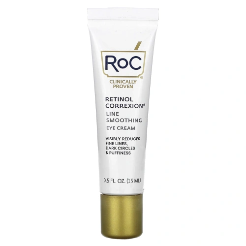 RoC, Retinol Correxion Line Smoothing Eye Cream, 0.5 oz (15 ml)