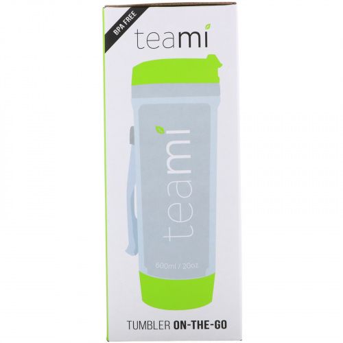 Teami, Tumbler On-the-Go, Green, 20 oz