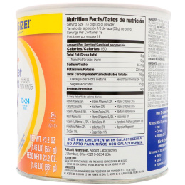 Similac, Напиток для малышей "Иди и расти", для детей с непереносимостью лактозы возрастом от 12 до 24 месяцев, 23,2 унции (661 г)