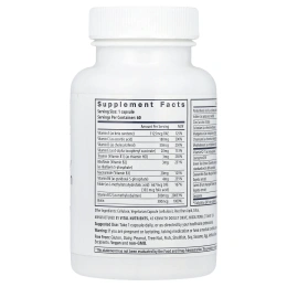 Vital Nutrients, Мультивитамины для приема один раз в день, 60 веганских капсул