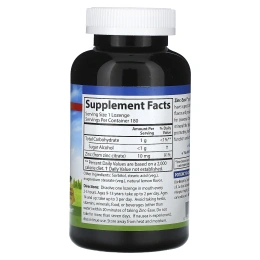 Carlson, Zinc-Ease, успокаивающие пастилки, натуральный лимон, 180 пастилок