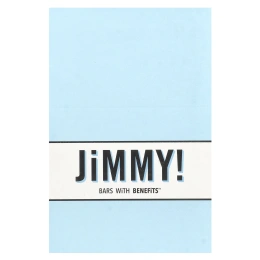 JiMMY!, Bars With Benefits, протеиновый батончик, крем с золотистым ванильным печеньем, 12 батончиков, 58 г (2,05 унции)